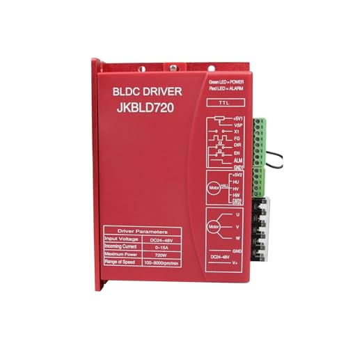 Pilote JKBLD720 résout les vibrations moteur DC 24V 48V