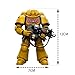 JOYTOY 1/18 Warhammer 40,000 Action Figure Imperial Fists Intercessors Collection Model Birthday Gifts，JT6656