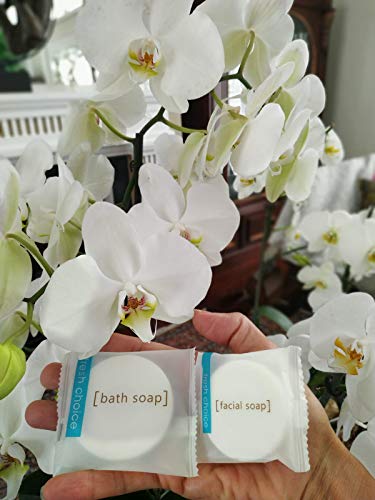Fresh Choice Bulk Round Soaps (1Oz, 50Pack) Hotel Travel Size Mini Individually Wrapped Bars | Bulk Toiletries For Guest Bathroom, Vacation Rentals, Airbnb, Vrbo, Charity Donations, Hospital Amenities #TOP5