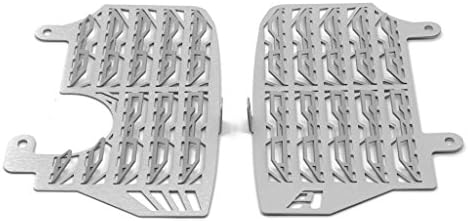 AltRider AT16-1-1102 Radiator Guards for the Honda CRF1000L Africa Twin - Silver