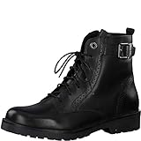 schnürstiefelette  s.Oliver Damen Stiefeletten 25108-25, Frauen Schnürstiefelette, Women Woman Freizeit leger Stiefel Chukka Boot halbstiefel Lady,Black,41 EU / 7.5 UK