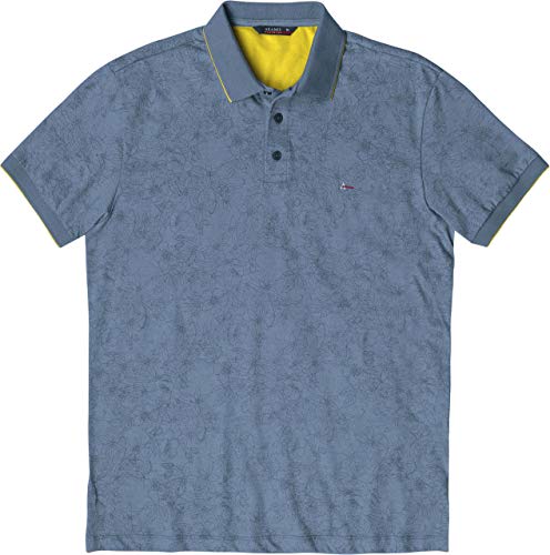 Estampada Com Friso Aramis, Aramis, Camisa polo, P, Polo floral com friso