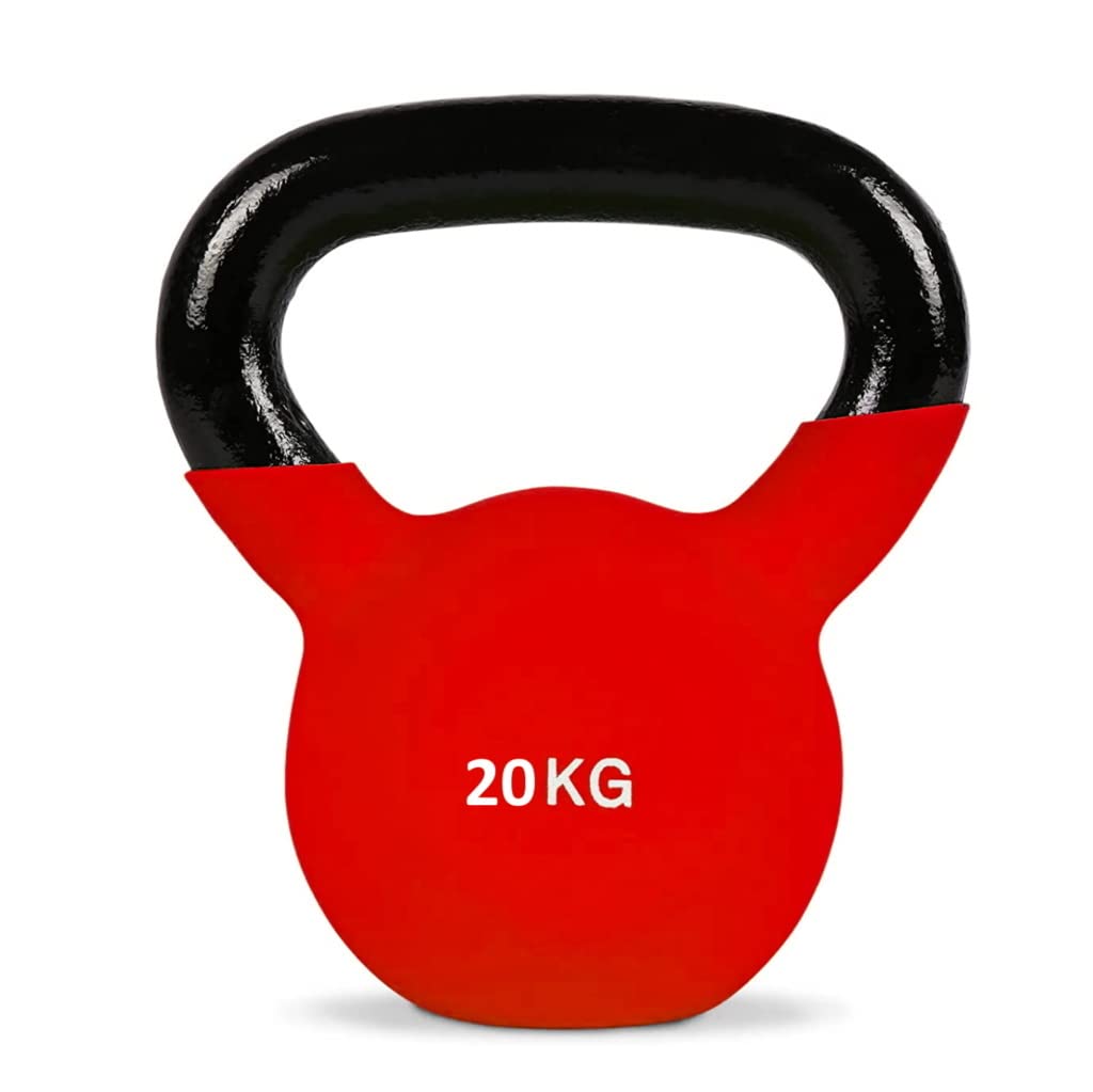 Kettlebell Da 20 Kg In Ghisa - Per Crossfit, Allenamento Casa E Palestra - Foto 9