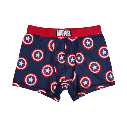 Marvel Spider-Man, The Hulk, Captain America 3-Pack Men's Boxer Briefs2