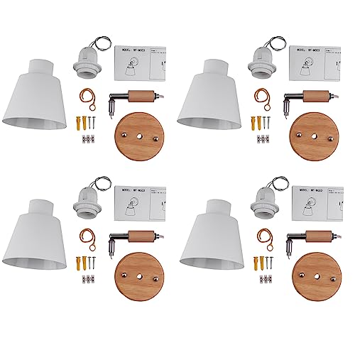 Apliques nórdicos de madera noble para iluminación de paredes interiores 2