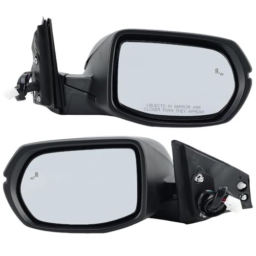Rétroviseur latéral pour CR-V 2017-2022 | Ensemble 9 broches pliable noir version US