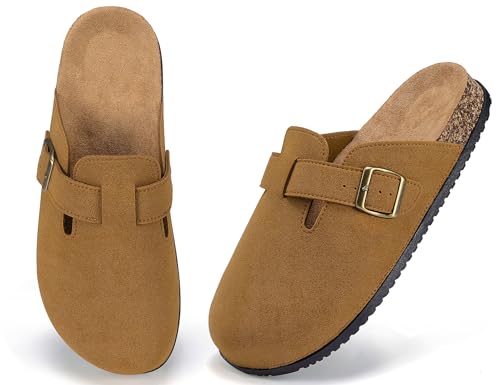 Sabots mules en cuir pour homme et femme du 38 au 46 avec semelle antidérapante
