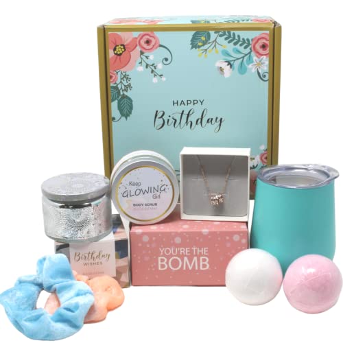 ROSEGEMM Birthday Gifts For Women- Your Best Friend, Sister, Mom, Wife, Or Any Female! Give A Gift That Shows You Care! Unique Package For Self Care, Relaxing For Her Special Bday! Cute For Any Woman!