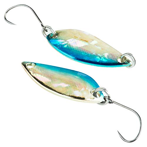 Goture Forellenköder Spoons Forelle Köder Blinker Eisfischköder Kunstköder Zum Angeln auf Forelle, Crappie, Panfish und…