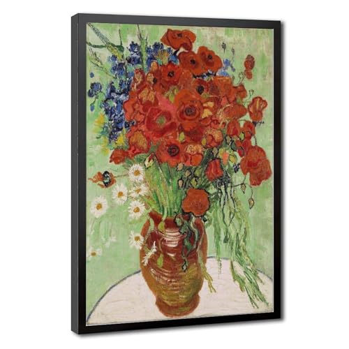Toile Van Gogh coquelicots tableau salon de qualité