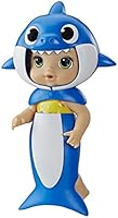Baby Alive, Baby Shark Brown Hair Doll, with Tail & Hood, Inspired by Hit Song & Dance, Waterplay Toy for Kids Ages 3...