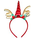 Boonix Unicorn Headband for Kids, Christmas Unicorn Horn Headdress
