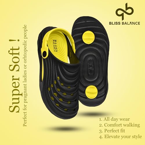 Image of Super Soft Kids Clogs Ultra Lightweight with Adjustable Back Strap Design Soft Cushioning & Anti-Slip Grip Slippers for Kids Playtime Comfortable Indoor & Outdoor Stylish Clogs BBSAP-2