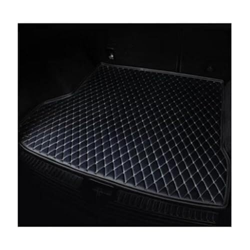 Tapis de coffre voiture en cuir pour MG HS 2018 2019 2020 arrière black beige