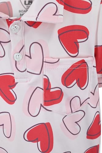 Image of Unique Baby Moisture Wicking Kids Polo Shirts for Toddler Boys Polo Shirt
