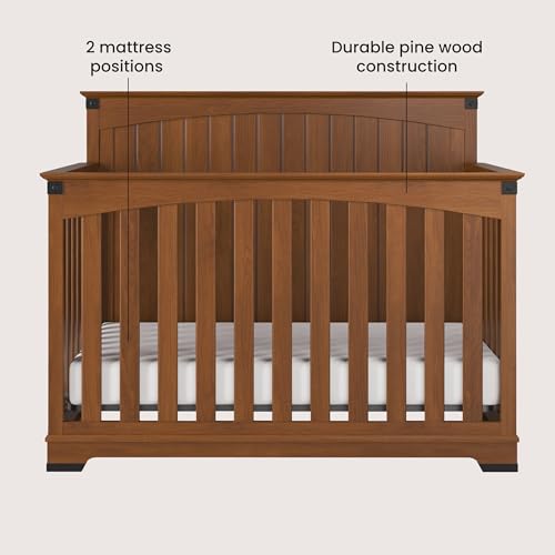 image for Child Craft Redmond Design 4-in-1 Convertible Baby Crib Nursery Furnit
