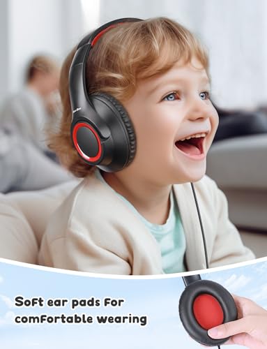 New bee ???????????????? ????????????????????????????????????????,????????????????????, ????????????????????????,???????????????????????????? ???????????????????????????????????? Baby Headphone Lightweight for Boys/Girls/Mac/Android/Kindle/Tablet/Pad