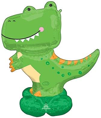 Valueballoon T-Rex - Globos de dinosaurio Airloonz de 54 pulgadas para decoración de fiesta de cumpleaños