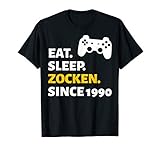 Witziges Geburtstagsgeschenk für alle, die im Jahr 1990 geboren sind. Witzige Überraschung für Damen und Herren. Passend auch als Deko für das Fest. Lustiger Spruch für Gamer und Zocker, für die gilt: Level 30 complete / unlocked. Witzige Party Dekoration.