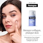 Neutrogena Collagen Bank Face Moisturizer, Daily Skin Care Anti-Aging Face & Neck Collagen Cream with Bakuchiol for Visibly Plump Skin, 2 fl. Oz & Trial Size Hydro Boost Facial Cleanser 0.5oz - Image 3