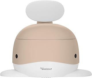Kindsgut Whale Potty Training Toilet – Ergonomic Toddler Potty for Boys & Girls, Designed in Germany, Non-Slip & Easy Clean, Sand