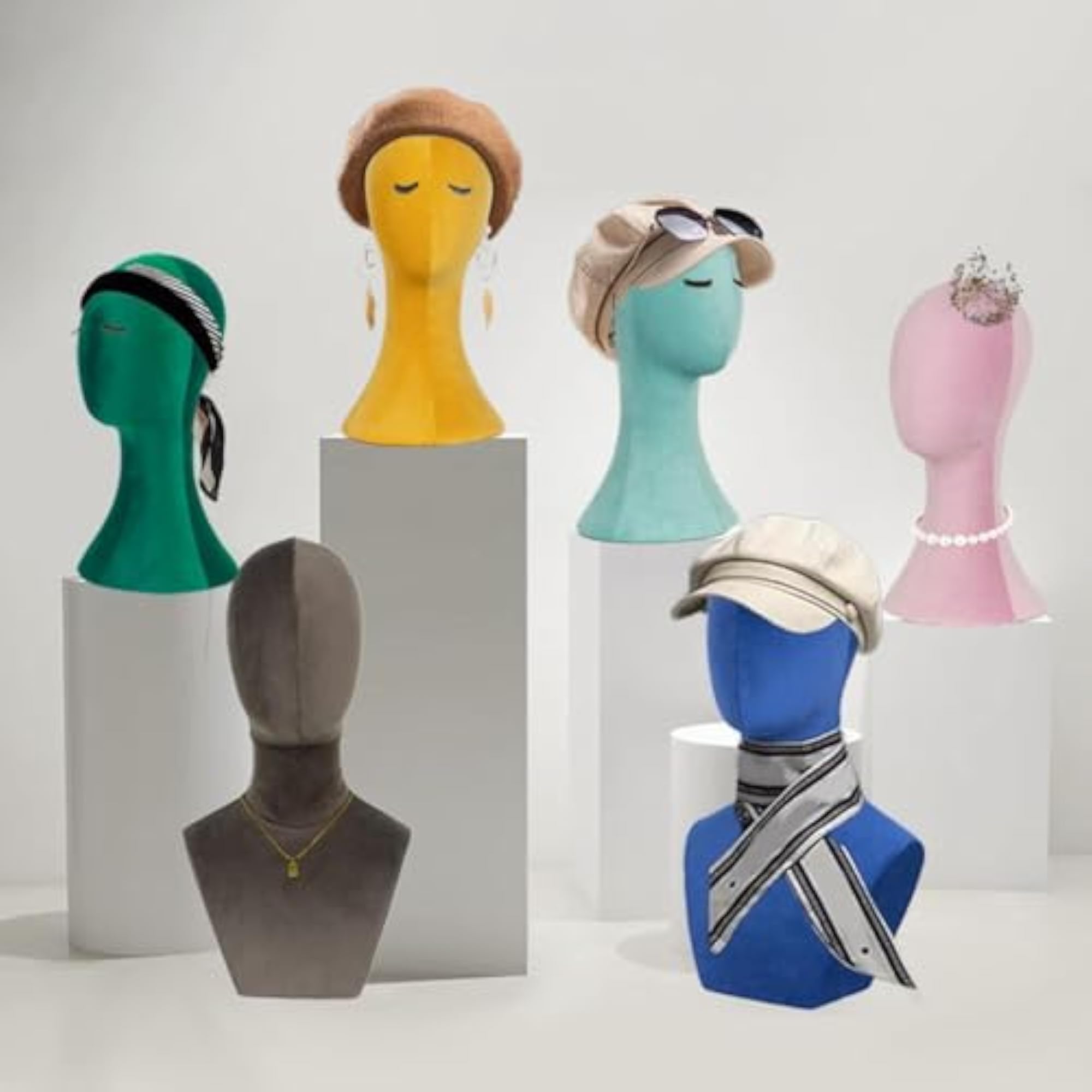 Wig Display Model Head Prop Multipurpose Mannequin
