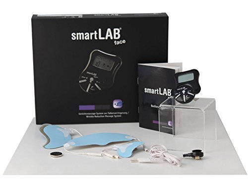 SmartLAB Gezichtsmassage-systeem | Antirimpelsysteem | Bedekt 3 gezichten die gevoelig zijn voor rimpels | Vermindert rimpels in klein formaat