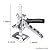 Arm Hand Tool Jack, Labor-Saving Arm, Door Wall Panel Lifting Cabinet Jack, Wall Tile Height Adjuster, Multifunctional Jack All-Steel Ceramic Tile Height Adjustment Lifting Device, Men's Gift 2PCS