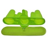 US Stock - 3D Sublimation Silicone Mug Wrap for 12OZ and 17 OZ Cone Mugs, 3 in 1 Heat Transfer Silicone Mold Mug Clamps