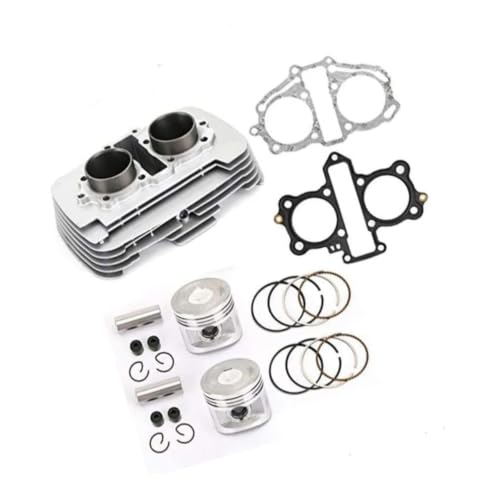 Pistón de cilindro CBT125 para motocicleta Honda CBT250 CA250 DD250 motor