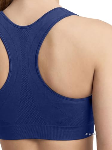 Image of Champion Women's The Infinity Racerback Sports Bra, Moderate Support, Seamless, Moisture-Wicking