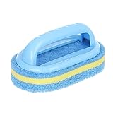 Handheld Sponge Cleaning Brush Plastic Bathtub Cleaner Durable Bathroom Kitchen Tool Ceramic Tile...