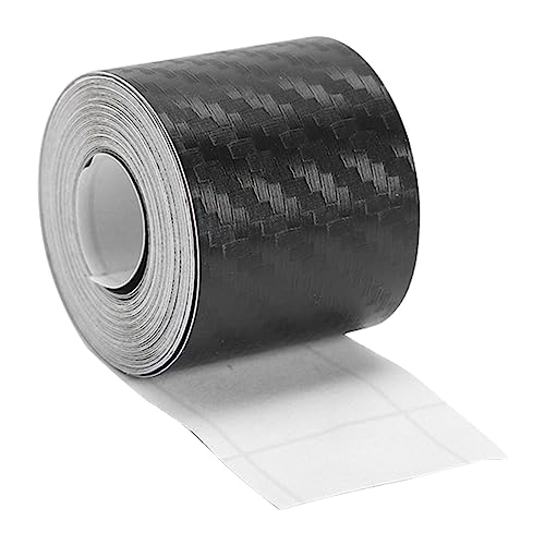 FASSME Fibra Carbono | Pegatinas Cinta Detalles Envoltura película,Etiqueta engomada autoadhesiva Impermeable la Hoja la Armadura la Tela Cruzada, Etiqueta