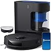 ECOVACS DEEBOT N20 PRO Plus Robot Vacuum and Mopwith Bagless Self Emptying Station 8000Pa SuctionOZMO Pro 20 Vibrating Mopping System Anti Tangle Technology45 Day Capacity300 Minutes Runtime