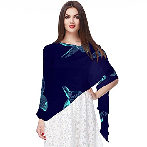 Foulard en mousseline de soie femme violet original motif singe