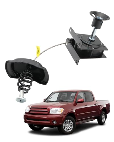 Image of Spare Tire Carrier, Compatible with 2000-2006 Toyota Tundra, Spare Tire Mount under Frame, Spare Tire Hoist, 5th Wheel Towing Winch with Offset Cable, Replaces# 519000C010, 519000C060, 924-529