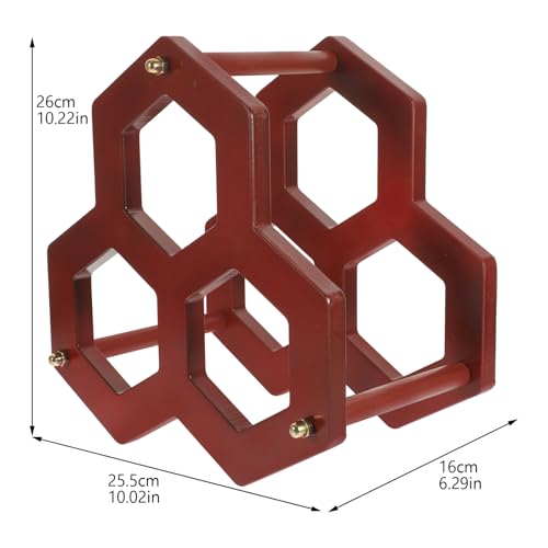 Soporte para botellas de vino de madera STOBAZA miniatura 2