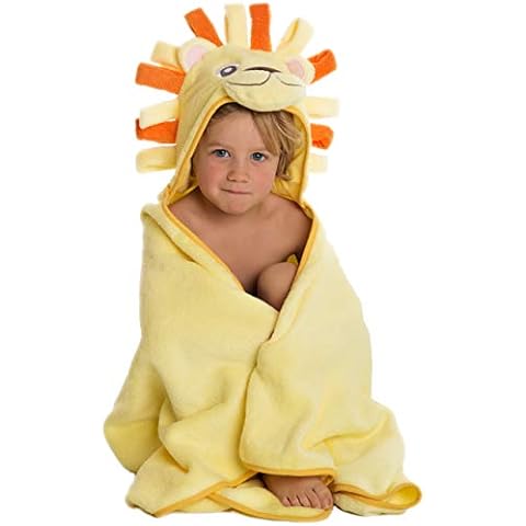 Little Tinkers World Lion Hooded Towel Cover