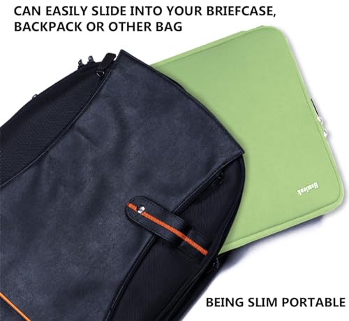 image for Hsmienk Laptop Sleeve 14 inch, Upgrade Shockproof Protective Computer 