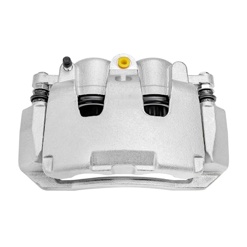 Image of Detroit Axle - Front Disc Brake Calipers w /Brackets Replacement for 2006-08 Dodge Ram 1500 05-08 Dakota 06-09 Mitsubishi Raider - 2pc Set