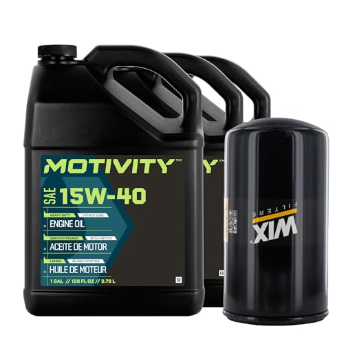 Kit de cambio de aceite sintético 15W-40 Heavy Duty 3 galones miniatura 1
