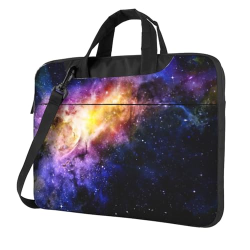 Sacoche pc portable galaxie univers pour les cours et le bureau