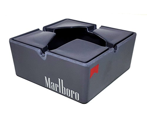 Preisvergleich Produktbild Marlboro Aschenbecher aus Metall und Acryl