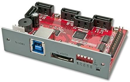 5X1 USB 3.0 + eSATA Port Multiplier RAID Controller
