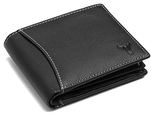 NAPA HIDELeather Wallet for Mens, BLACK1, Travel Accessories