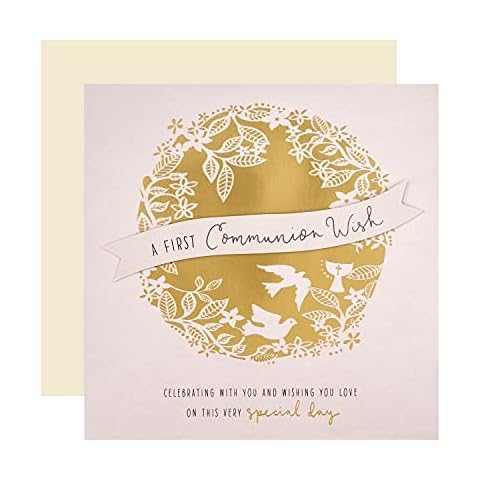 Hallmark Tarjeta de Felicitación de Primera Comunión Cover