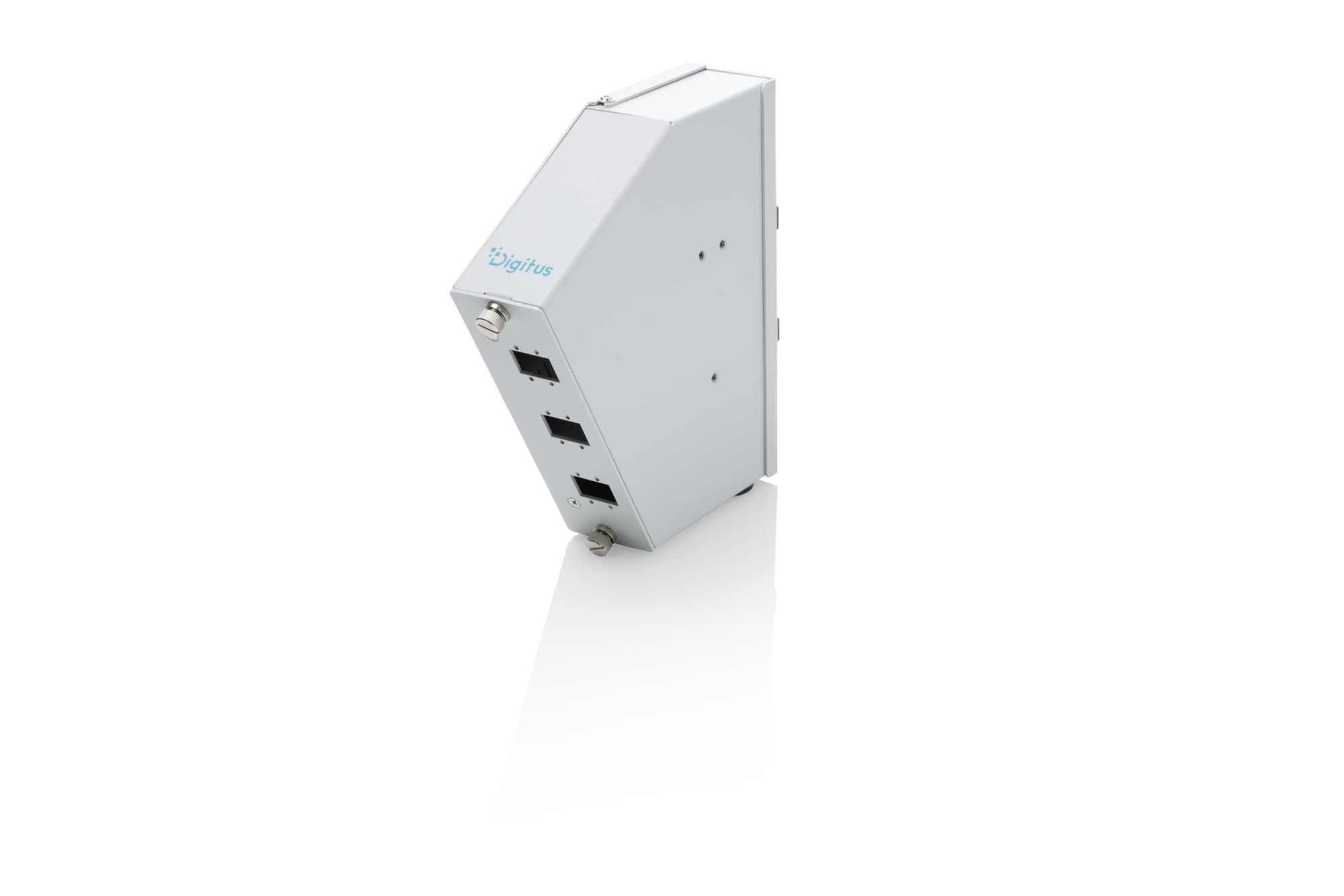 Adaptateur rail DIN SC Simplex LC Duplex coudé peigne épissure gris