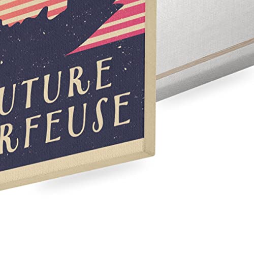 Affiche poster future surfeuse sport aquatique 60x85 - 2