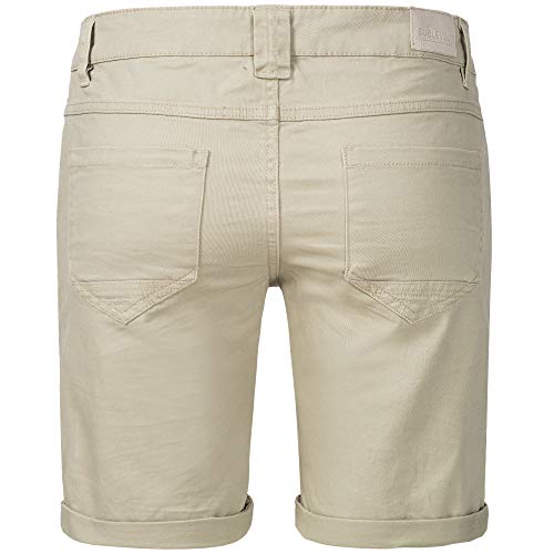 Shorts en denim stretch Sublevel avec optique usée et surtaxe confort - 2
