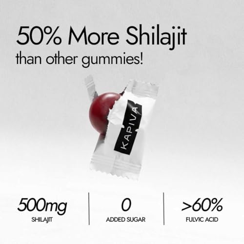 Kapiva Himalayan Shilajit Gummies 225mg 60 Count - Image 3